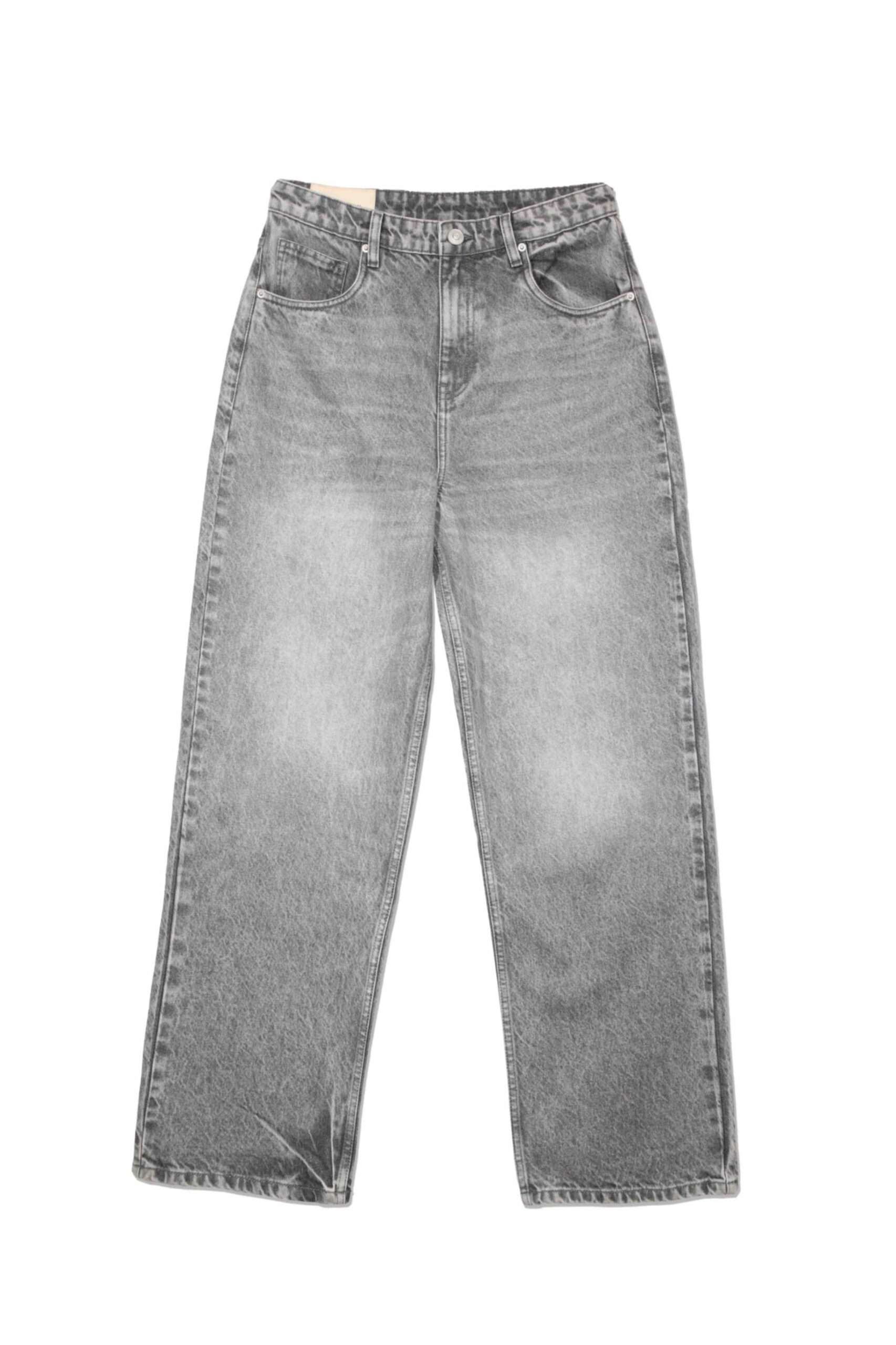 grey wash baggy jeans